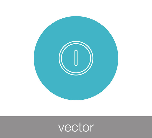 Power symbol icon  - Vector, afbeelding