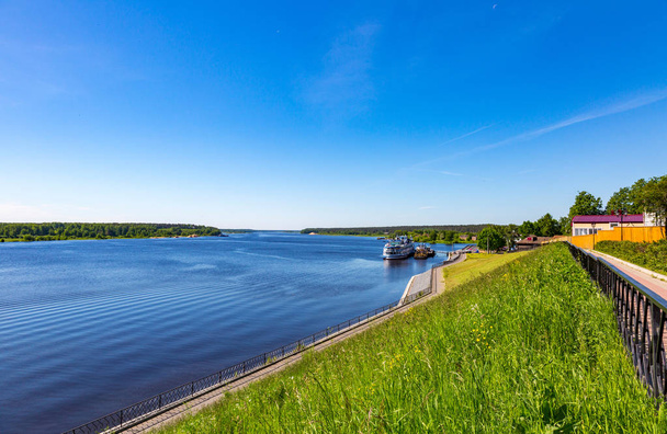 The great russian river Volga - Zdjęcie, obraz