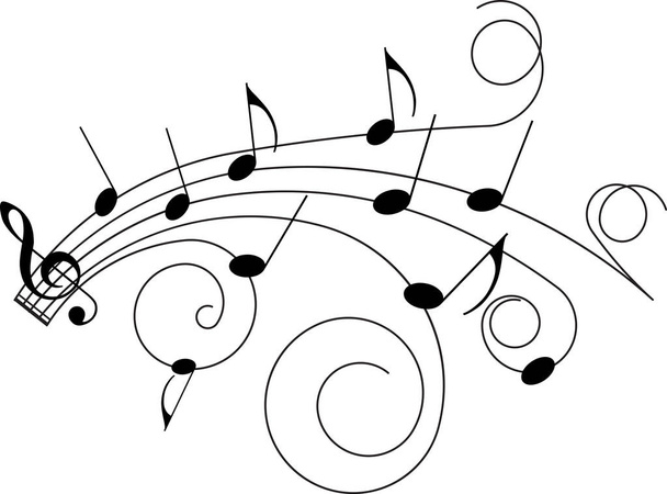 Mustan musiikin symbolit
 - Vektori, kuva