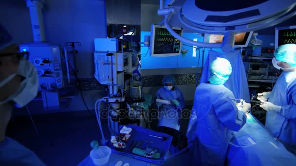  szkolenie zespołu za pomocą endoskopii - Materiał filmowy, wideo