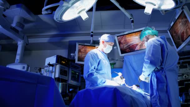 surgical team training in the operating theatre - Footage, Video