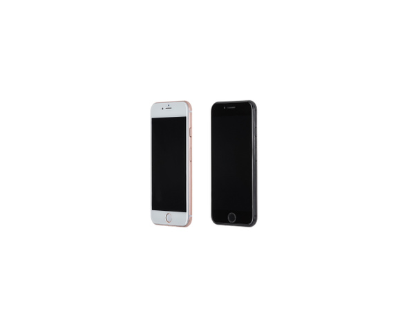 Set of smartphones with blank screens  - Foto, imagen