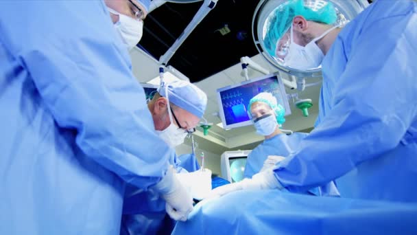 medical team performing Orthopedic surgery - Footage, Video