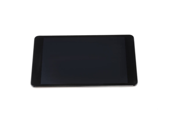 digitales Tablet mit schwarzem Bildschirm - Foto, Bild