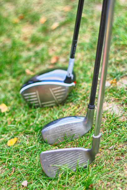 golf holes background - Photo, Image