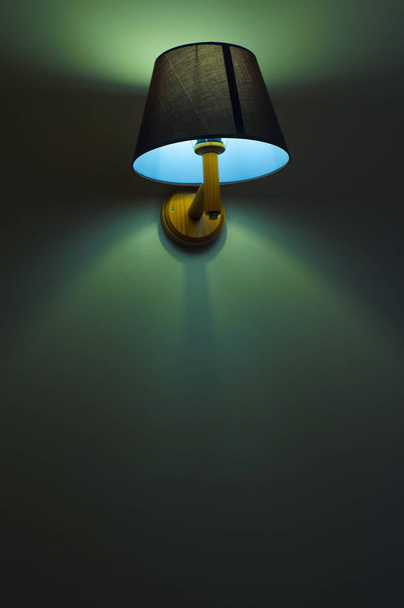 Lampa zielony światło - Zdjęcie, obraz