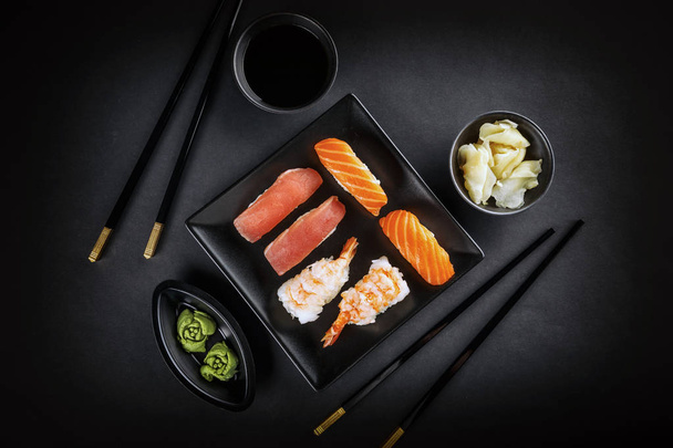 Sashimi sushi rolls - 写真・画像