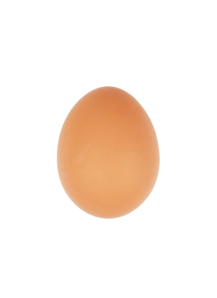 Органическое яйцо, выделенное на белом
 - Фото, изображение