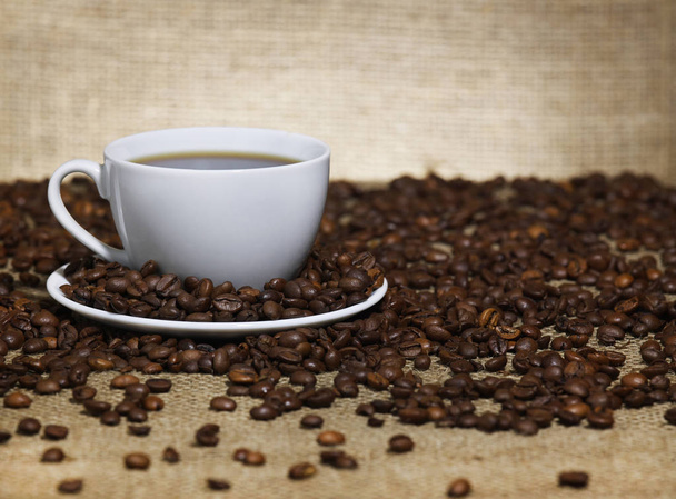 Fekete kávé koncepció - Fotó, kép