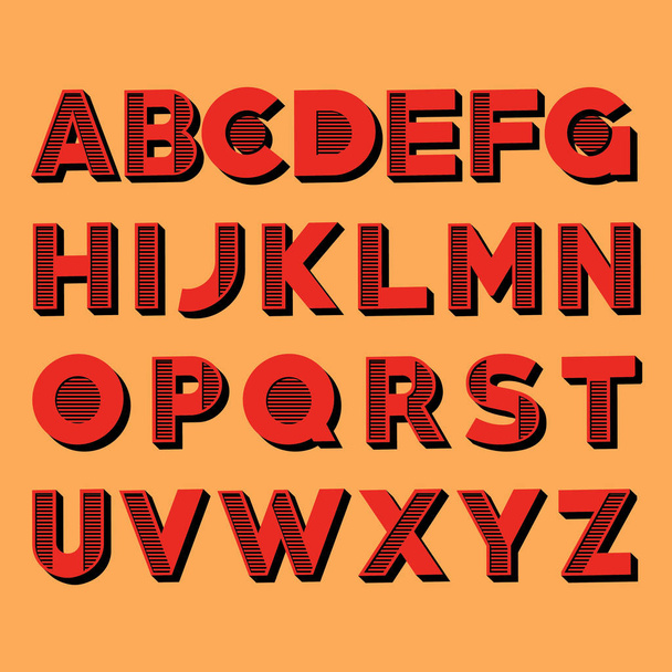 Creative Alphabet Set - Vector, imagen