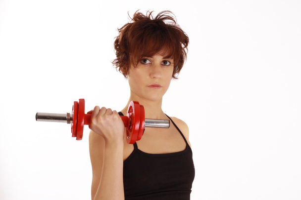 fitness mujer haciendo ejercicio
 - Foto, imagen