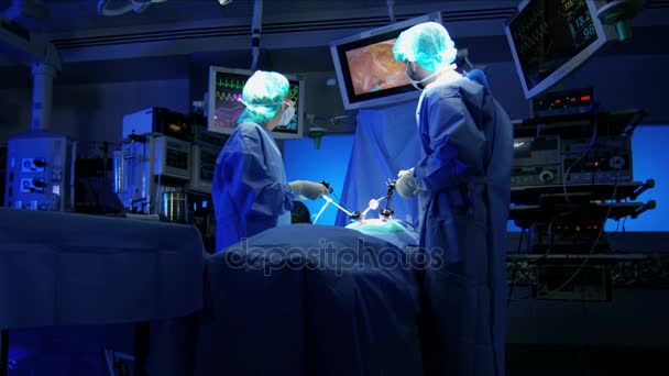  Endoskopi kullanarak eğitim ekibi - Video, Çekim