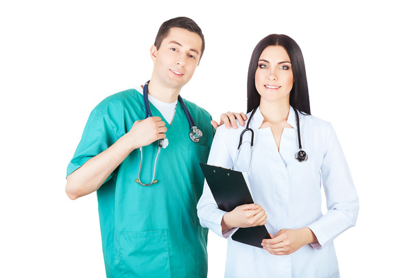 Professional doctors in uniforms - Zdjęcie, obraz
