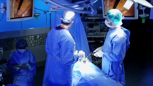  szkolenie zespołu za pomocą endoskopii - Materiał filmowy, wideo