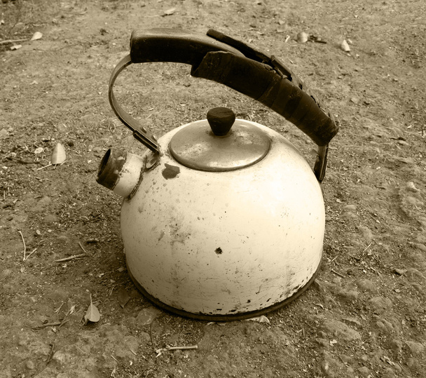 old kettle - Fotoğraf, Görsel