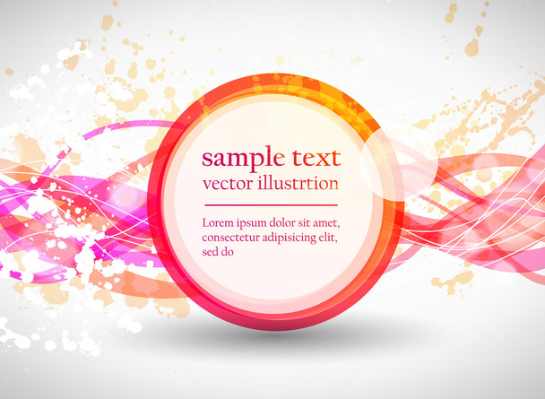 abstracte moderne banner - Vector, afbeelding