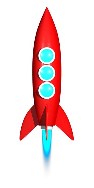 Ракетный 3D рендер
 - Фото, изображение