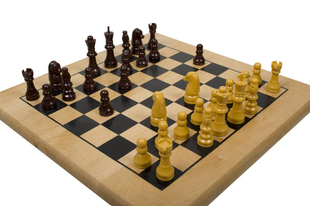 Chess Gambit, isolated - Photo, Image