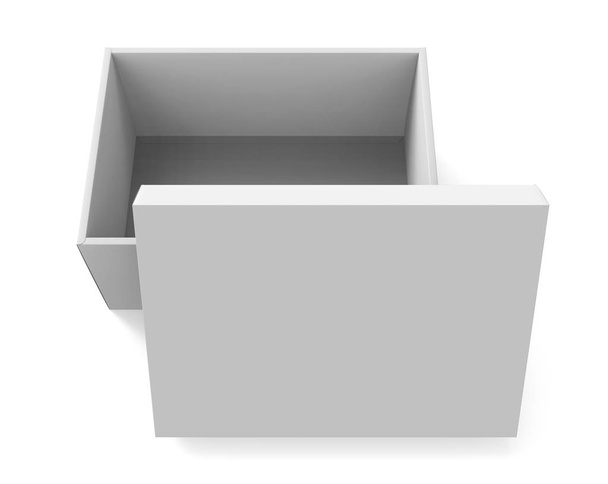 blank paper box - Foto, Bild