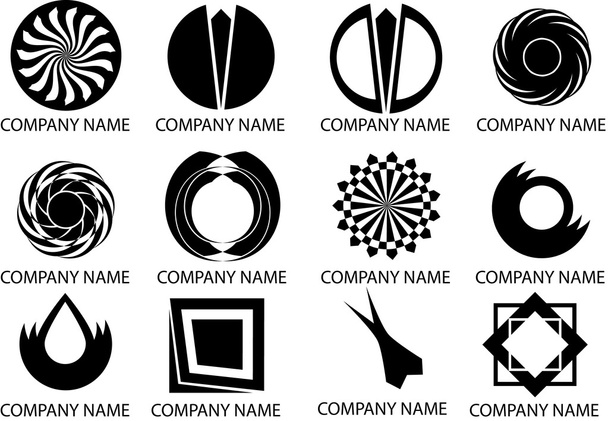 Логотипи для компаній
 - Вектор, зображення