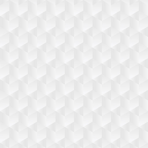 Αφηρημένα φόντο λευκό γκρι εξαγωνικό μοτίβο - Διάνυσμα, εικόνα