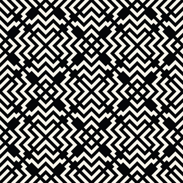 varrat nélküli geometriai square vonalak tervezési trippy vektoros mintát - Vektor, kép
