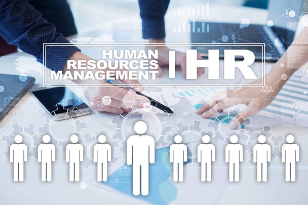 Human resource management, HR, recruitment, leadership and teambuilding. - Photo, Image