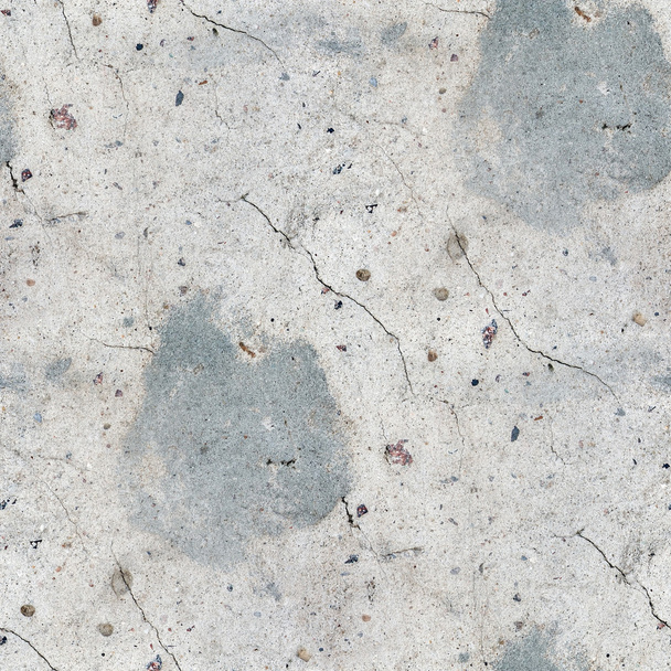 varrat nélküli textúra régi betonon, repedt és foltos tapéta - Fotó, kép