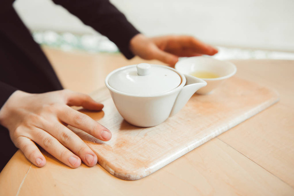 Hands holding Tea  - Foto, Imagen