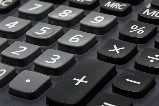 Calculator closeup background - Photo, Image
