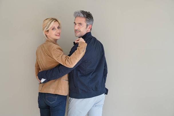 Middle-aged couple standing  - Foto, Imagen