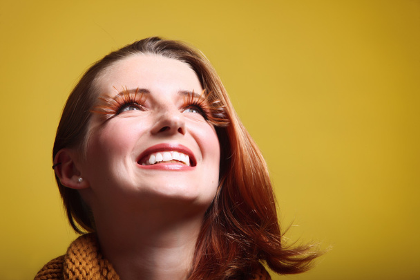 Krásná smějící se žena - Fotografie, Obrázek