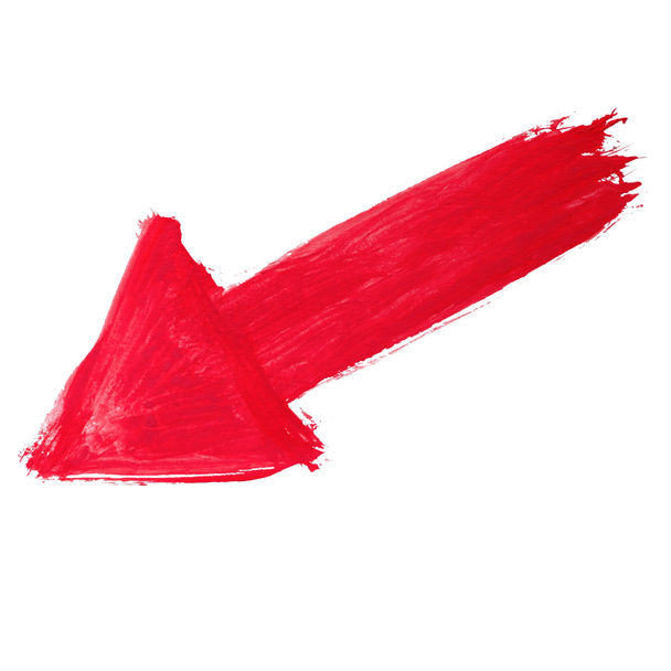 peinture pinceau flèche rouge pointeur aquarelle texture course couleur est
 - Photo, image