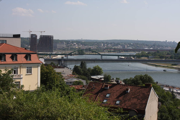 Landschaft von Belgrad, Serbien - Foto, Bild