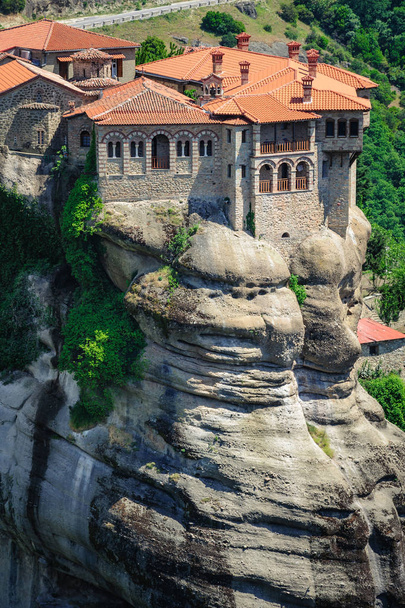 O mosteiro de Varlaam, Meteora, Grécia
 - Foto, Imagem