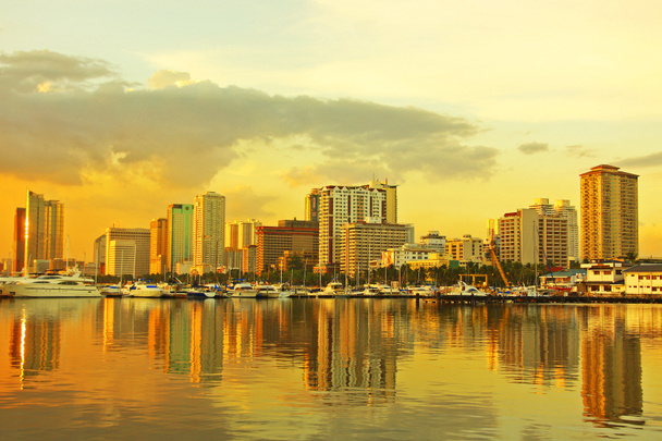 Panoráma města Manila - Fotografie, Obrázek