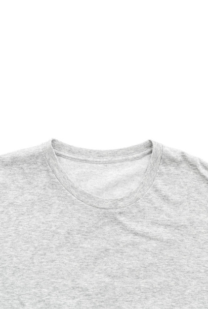 shirt. folded t-shirt on white  - Foto, Bild