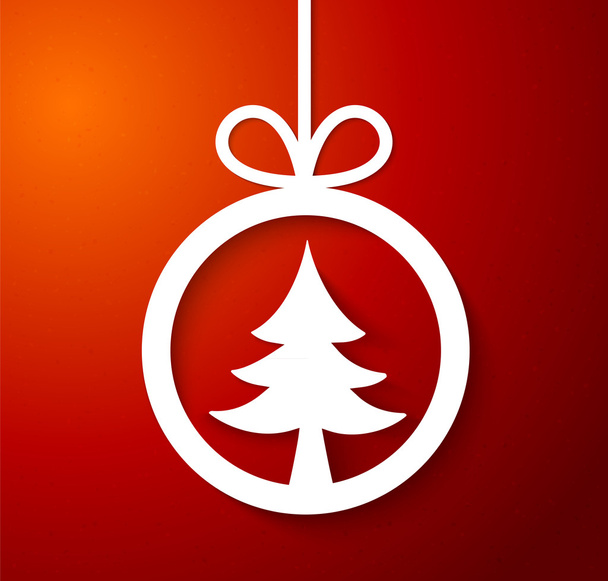 Christmas applique background - Vetor, Imagem