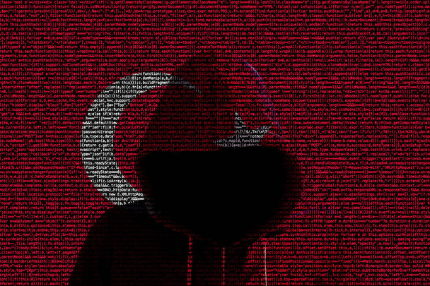 Hacker shininhg prostřednictvím turecké počítače kód příznaku - Fotografie, Obrázek