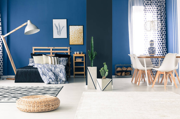 Apartment in shades of blue - Foto, Imagem