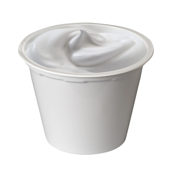 Jarrón de yogur
 - Foto, imagen