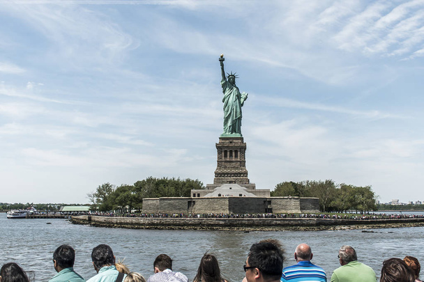 Statue of Liberty New York Skyline Monument - Foto, Bild