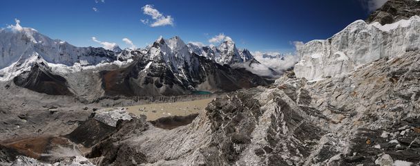 Himalaya-Panorama - Foto, Bild