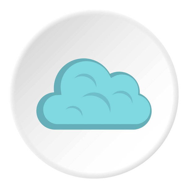 Big cloud icon circle - Vector, imagen
