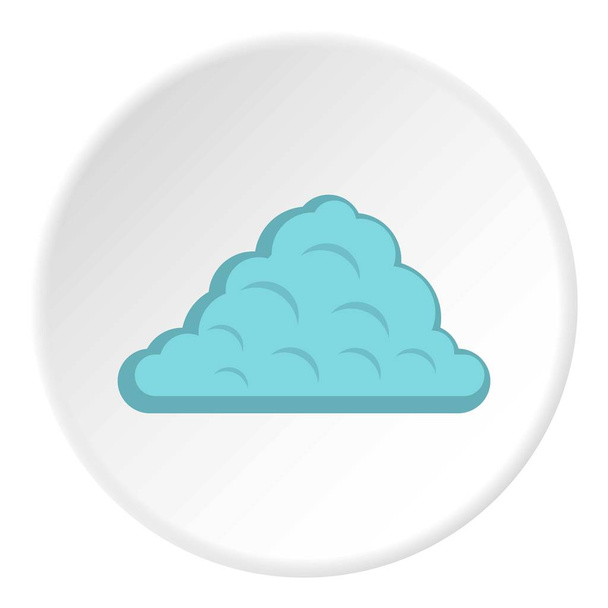 One cloud icon circle - Vector, imagen