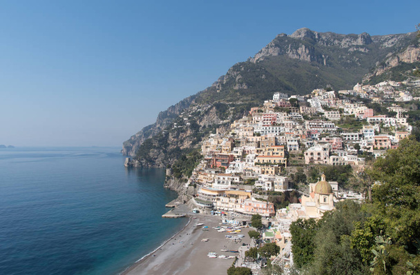 Positano, prowincji Salerno, Włochy - Zdjęcie, obraz