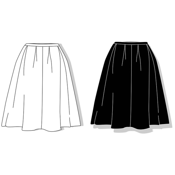Skirt. Female clothes collection. - Photo, Image