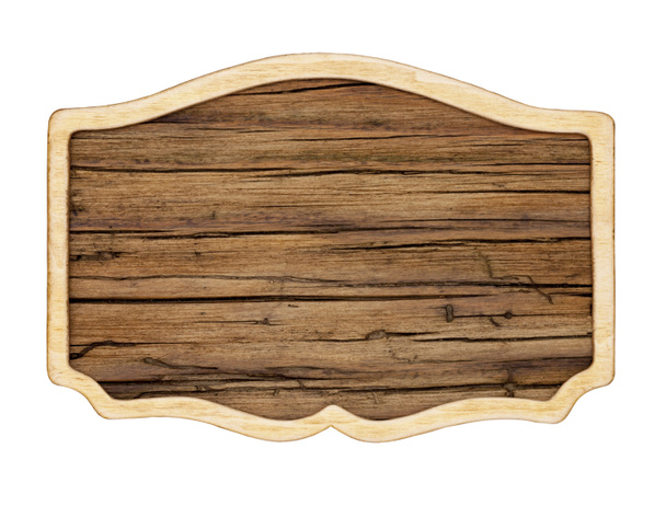 Dřevěné vývěsní štít nápis - Fotografie, Obrázek