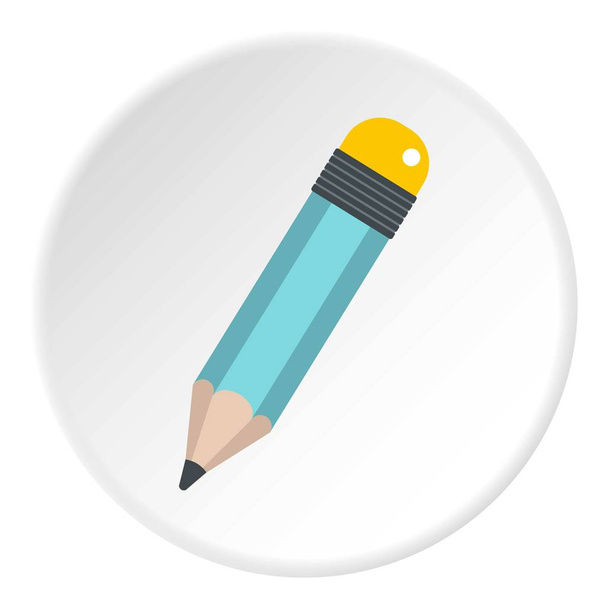 Pencil icon circle - Vektor, kép