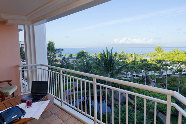 Balcony with Ocean View - Photo, Image